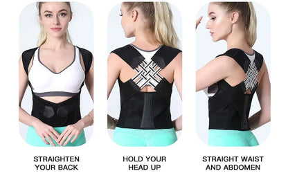 Posture Corrector for Women and Men, Adjustable Shoulder Posture Brace, Back Straightener Posture, Used for Middle Upper Spine