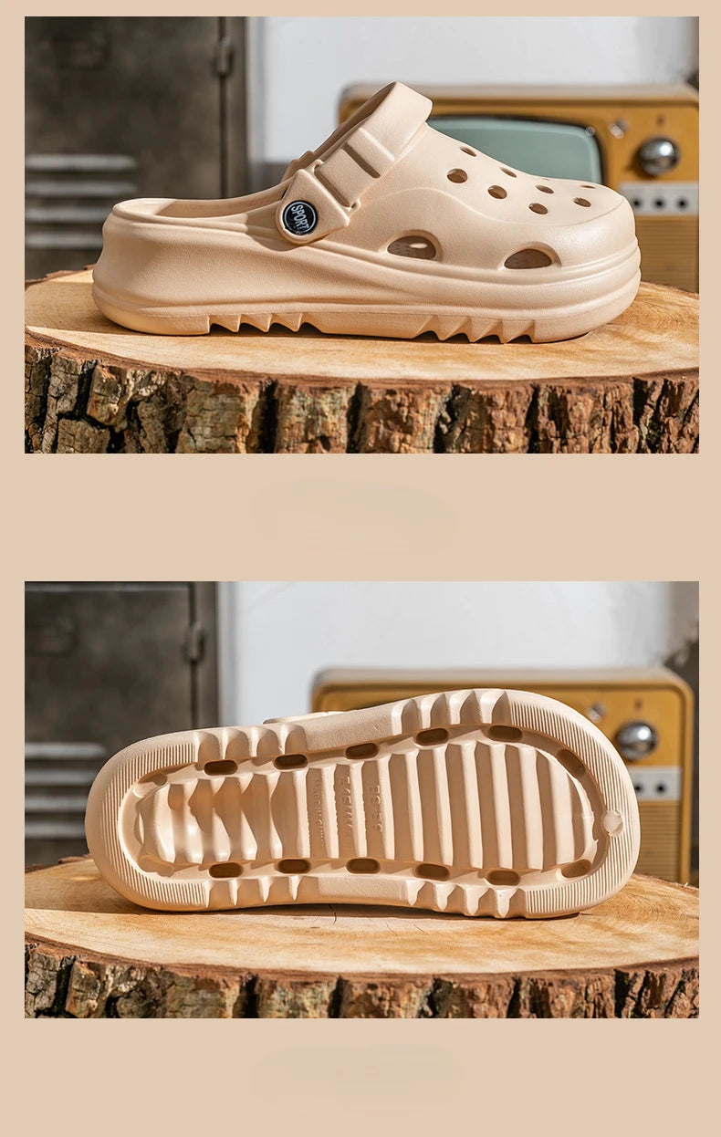 Women Clogs 2024 New Arrival Thick Platform Sandals Comfortable Fashion Slippers Summer Beach Slides