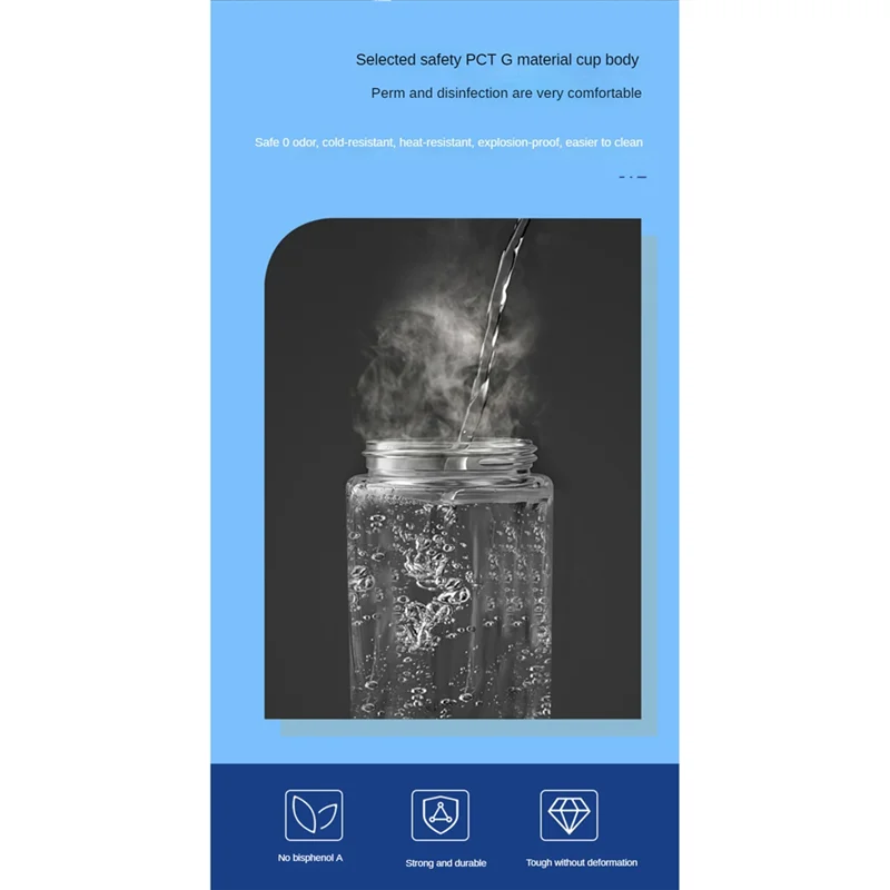 BHBD-Portable Blender Personal Blender For Shakes And Smoothies Ice Blender For Kitchen Travel Mini Juice Machine 700ML