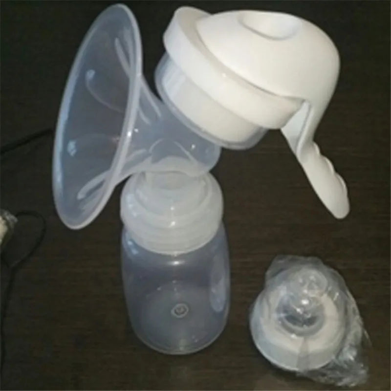 Hand Type Breast Pump Baby Milk Bottle Nipple With Sucking Function Baby Product Feeding Manual Breast Pump Mother Use