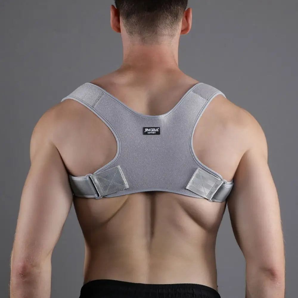 Unisex Posture Corrector Adjustable Back Fracture Support Men Women Back Clavicle Spine Shoulder Correction Brace Belt Strap