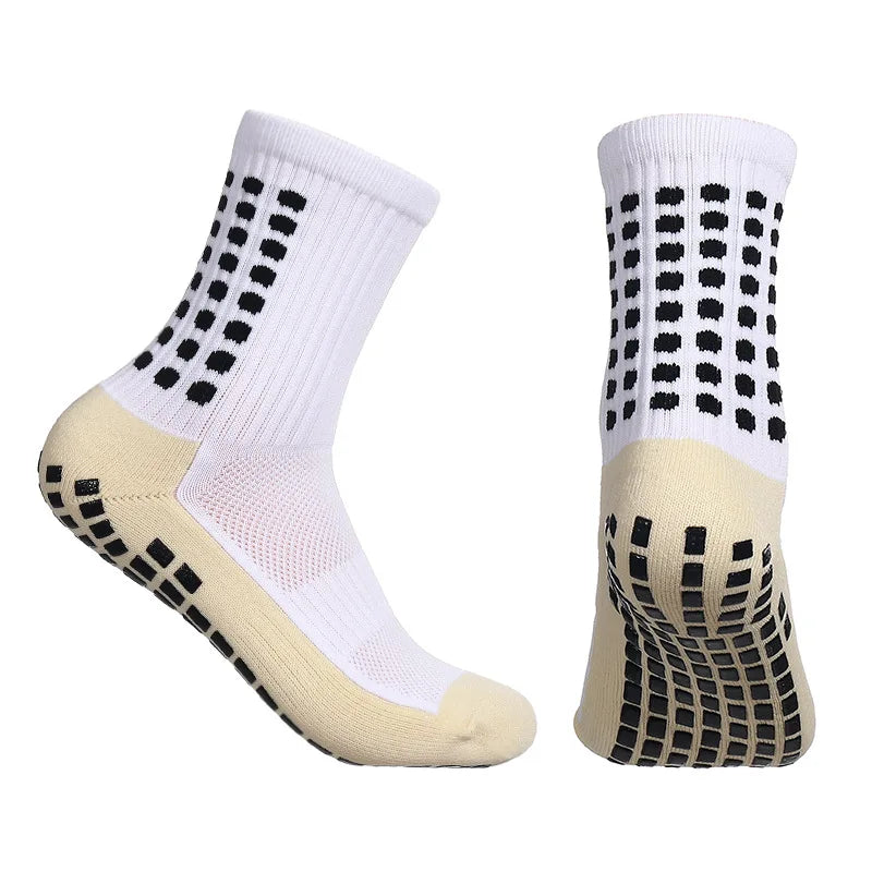 Anti-Slip Football Socks Men Women Sports Socks Breathable Silicone Bottom Soccer Outdoor Sport Running Cycling Grip Socks