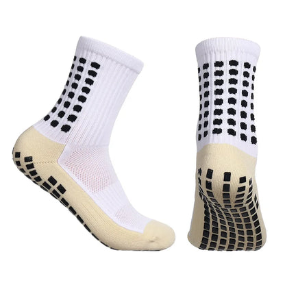 Anti-Slip Football Socks Men Women Sports Socks Breathable Silicone Bottom Soccer Outdoor Sport Running Cycling Grip Socks