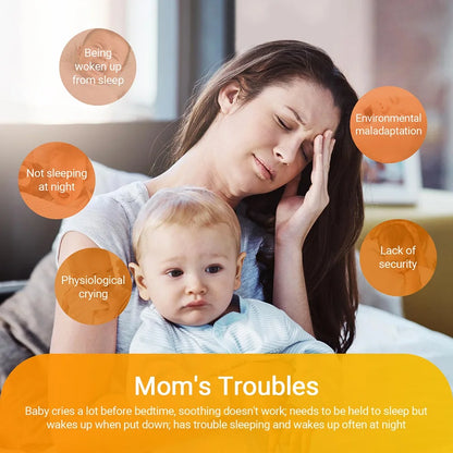 Portable White Noise Machine For Sleeping Baby Sleep Aid Noise Machine Kids Sleep Night Light 24 Natural Sounds Baby Sleeper