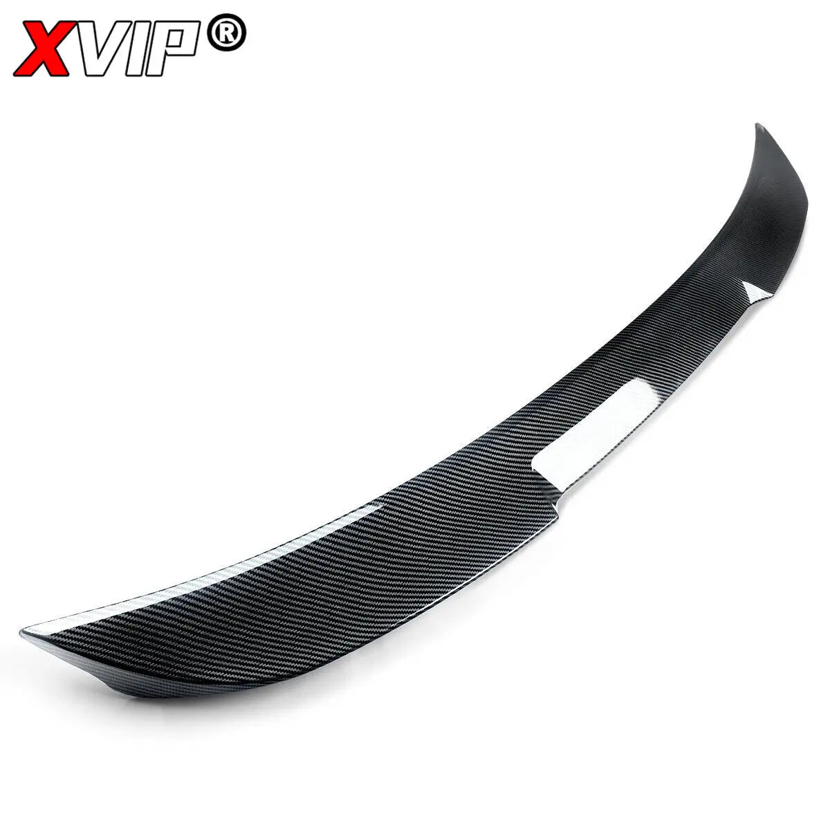 XVIP Car Glossy Black M4 Look Rear Trunk Spoilers Wings Lip For BMW 5 Series E60 4 Door Sedan 2004-2009 Carbon Look Accessories