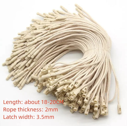 100pcs 20cm Length Clothing Tag  Loop Pins Security Loop Tag Fasteners Price Tag Fastener