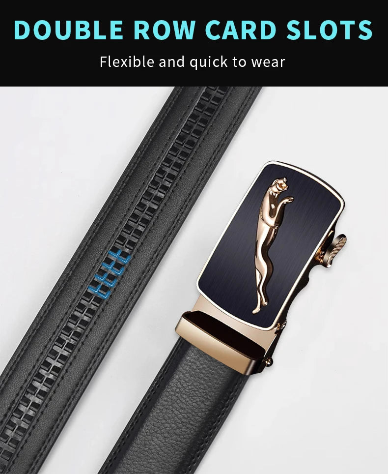 Youth Belt Brand Belt Men's Belt High Quality Men's Luxury Belt Men's Belt Male Buckle Metal Automatic Buckle