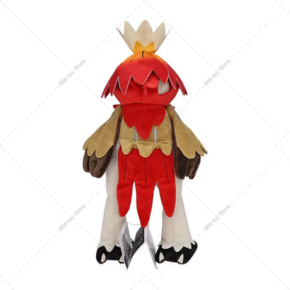 35cm Pokemon Plush Hisuian Decidueye Soft Stuffed Toys Anime Pocket Monster Doll Soft Stuffed Toys Children Kids Birthday Gift