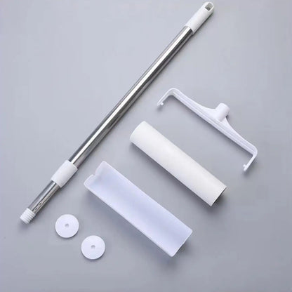 Clothes Bed Lint Remover Tool Large Cleaning Lint Roller With Long Handle For Car Seats Removes lint From Clothes