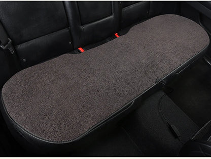 2023 New Car Heated Seat Cushion Made of Lamb Fleece Material, Comfortable and Warm, Suitable for Single Seat, Double Seat, and