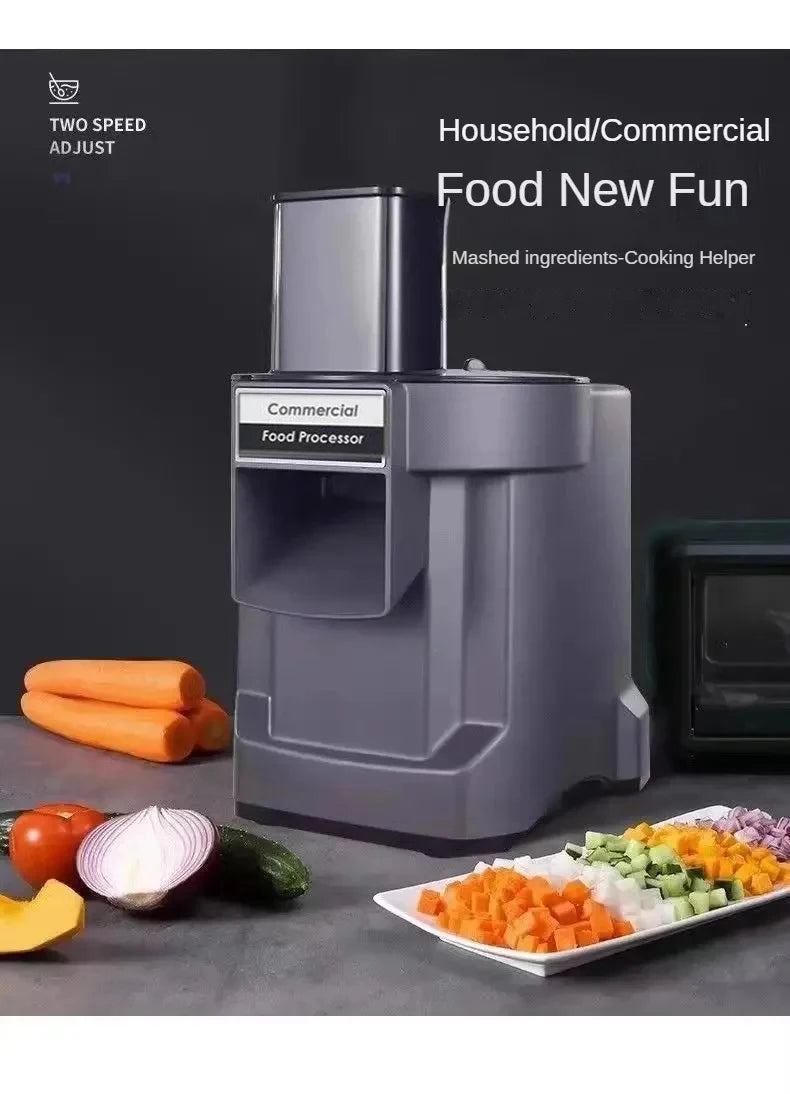 Commercial Vegetable Cutting Machine Automatic Vegetable Carrot Potato Chopper Slice Shred And Diced Quickly Cut Vegetables