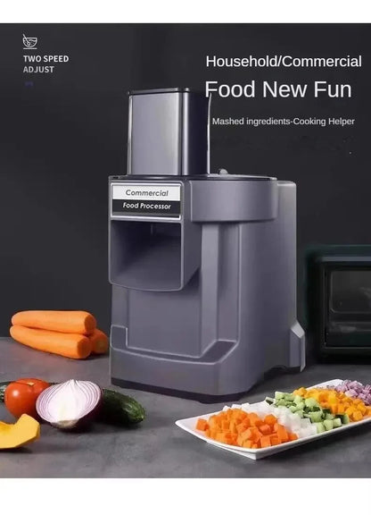 Commercial Vegetable Cutting Machine Automatic Vegetable Carrot Potato Chopper Slice Shred And Diced Quickly Cut Vegetables