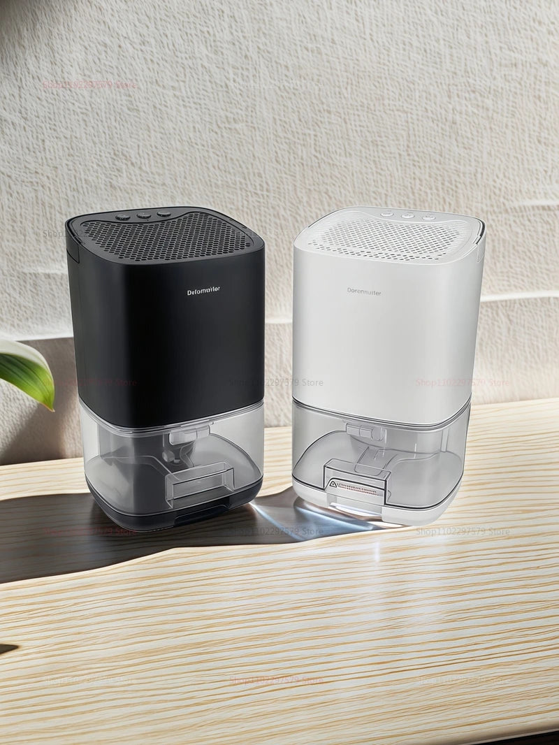 Smart Air Purifier Dehumidifier Mini Quiet Dryer for Home Office Kitchen Room Deodorizer EUUS PlugPortable Small Humidifier