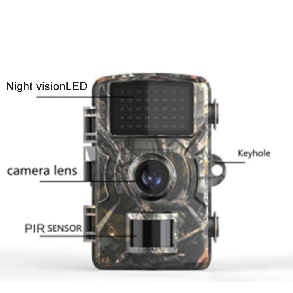 1pcs Hunting Trail Camera Wildlife Camera Night Vision Motion Activated Outdoor Forest Camera Trigger Wildlife Scouting Camera