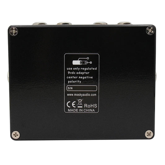 Mosky Audio Dual Loop Box Pedal,2 Independent Loop Guitar Accessories