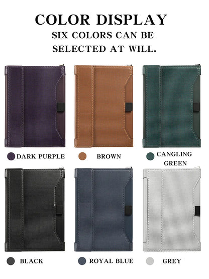 Travel Essentials RFID Blocking Passport Holder Multifunctional Large Capacity Passport Cover Gifts Business Travel Card Case