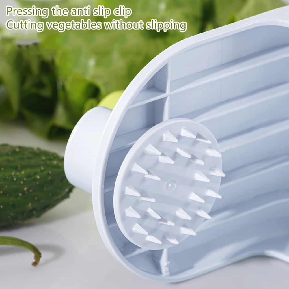 Multifunctional Slicers Manual Vegetable Cutter With Hand Crank Practical Veggie Fruit Slicing Device Kitchen Accessories