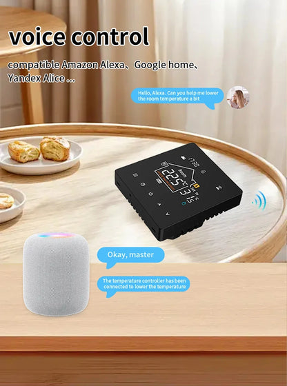 Smart Home Assistant Digital Temperature Controller Water Heater for Home Automation Thermostat Boiler Zigbee Thermostatic Tools