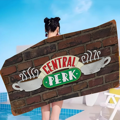 Friends TV Show Beach Towel For Kids Personalized Bath Towel Pool Towel Vacation Gift Picnic Towel Party Gift