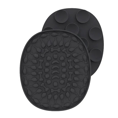 Dog Silicone Lick Mat, Slow Food Plate, Bathing Distraction, Sucker, Food Training Pet Feeder Supplies for Dogs
