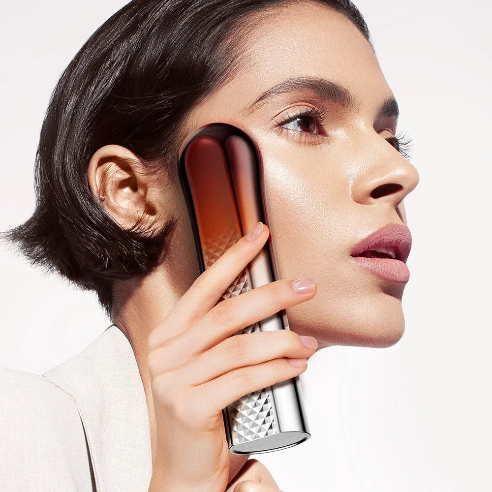 Women's Facial Contour Enhancing Beauty Tool with Colored Light Home Skin Care Device