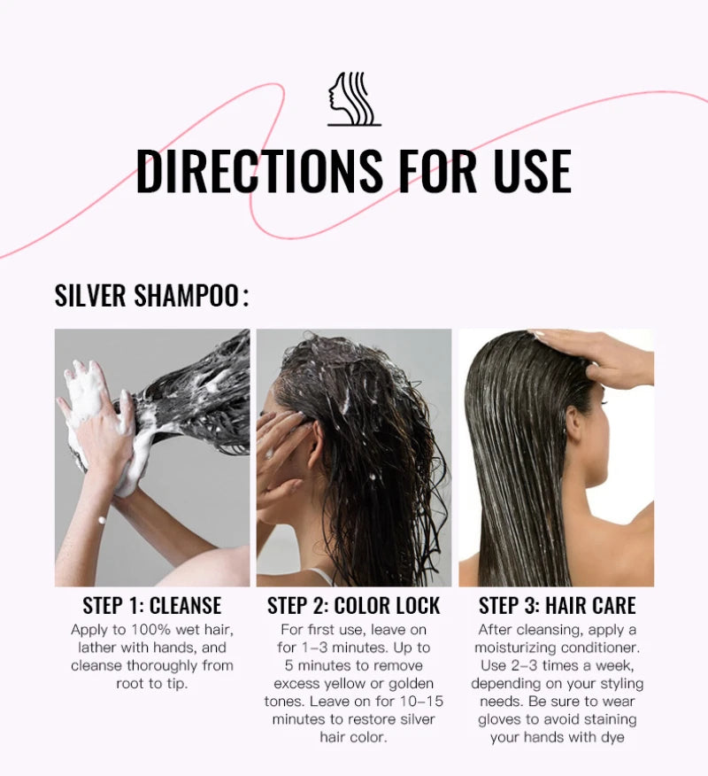 Color-Protecting Shampoo,Pink Setting Shampoo,Color Locking Care Shampoo,Enhance Color Retention Shampoo Makeup Color Protection