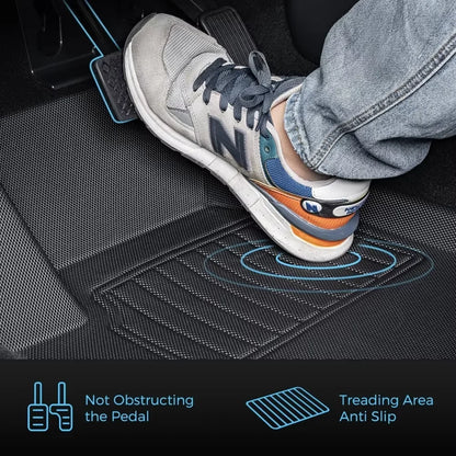 3D Floor Mats For BYD Shark 6 RHD 2024 2025 Floor Liners Waterproof Non-slip Floor Mat Protector Floor Carpets For AU