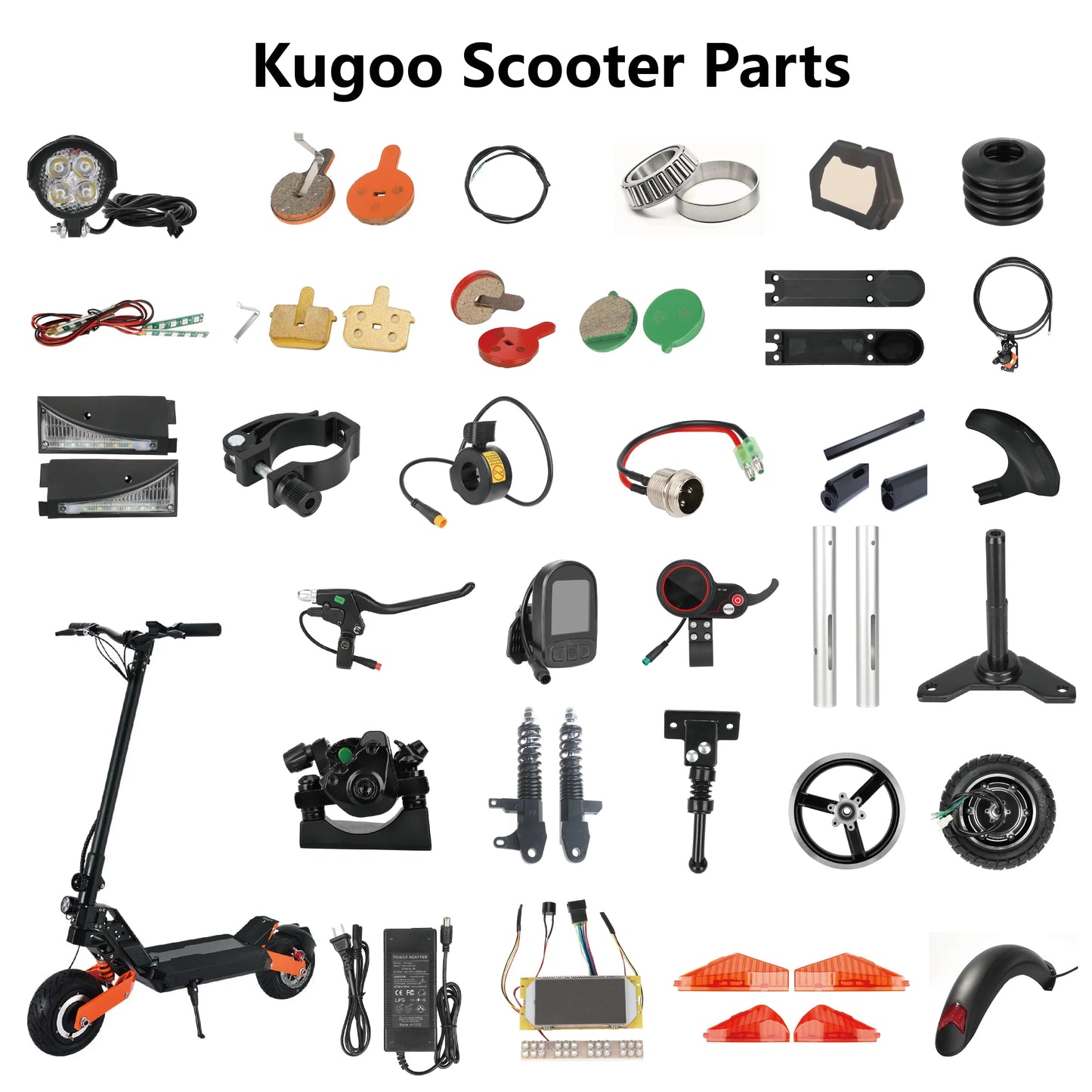 Kugoo M4 Scooter Parts Replacement Accessories For Kugoo M4 Electric Scooter Variety Spare Parts Accessories