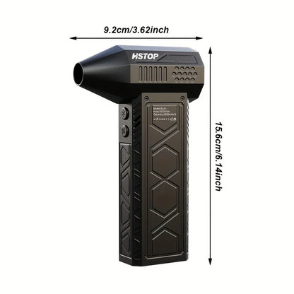 Ultra-Powerful High-Speed Air Blower  Mini Turbo Jet Fan for Quick Dust  Handy  Perfect for Home  Electronics Cleaning