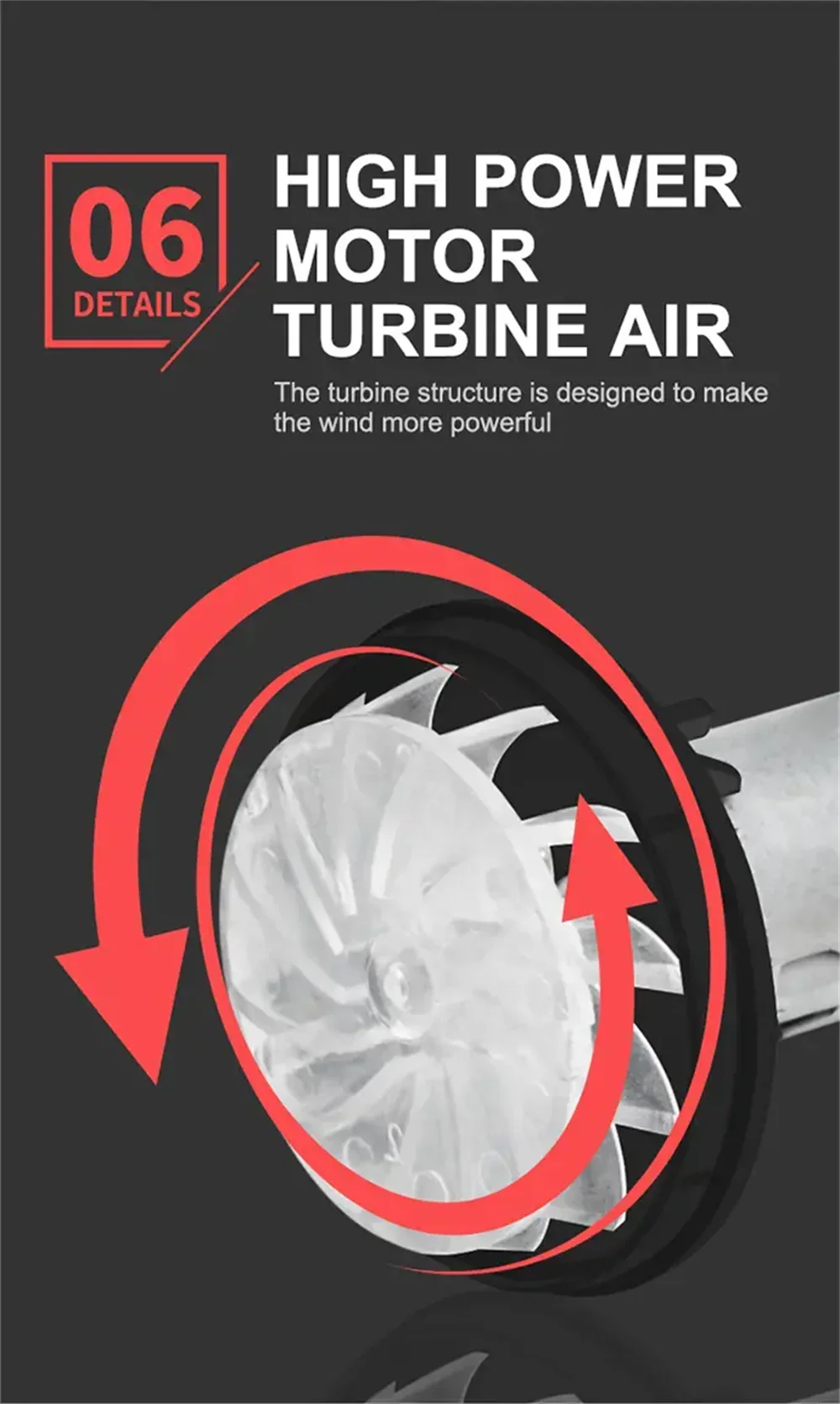 2000W Hot Air Gun High Power Temperature Regulating Industrial Electric Heat Gun Automobile Film Baking Gun Tool