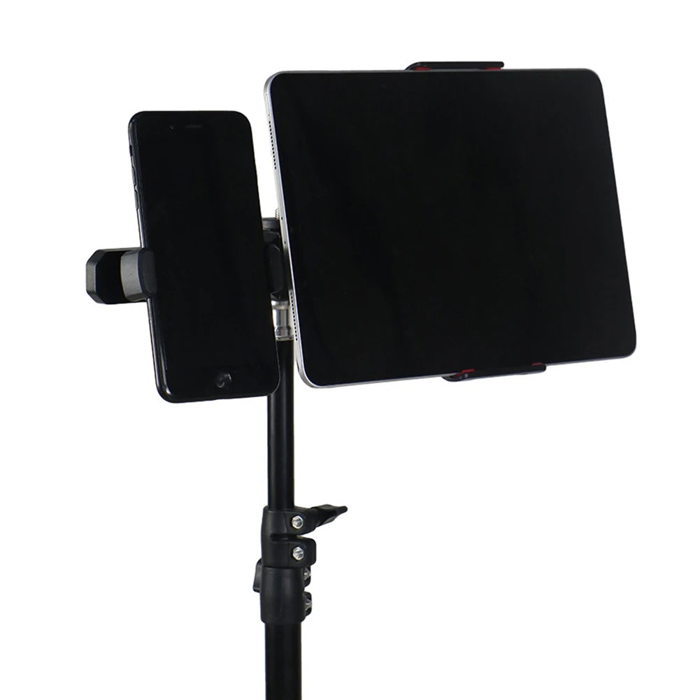 Universal Microphone Stand Phone Holder Mobile Phone Live Broadcast Bracket Moblie Phone Support Multifunctional Phone Holder