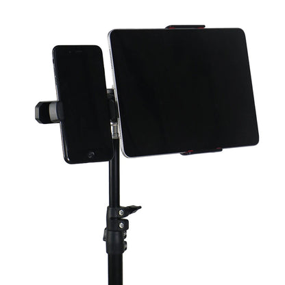 Universal Microphone Stand Phone Holder Mobile Phone Live Broadcast Bracket Moblie Phone Support Multifunctional Phone Holder