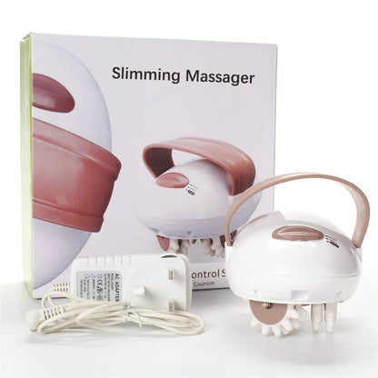 3D Electric Drum Body Slimming Massager Roller Anti-Cellulite Massage Device Fat Burner Machine Loss Weight Tool Relieve Muscle