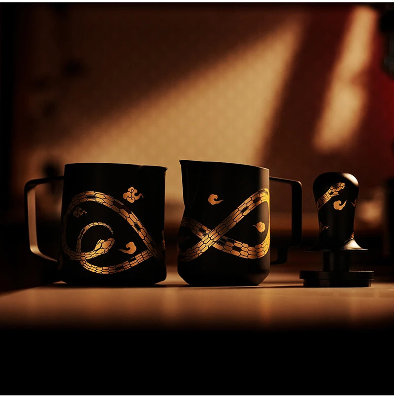 MHW-3BOMBER Coffee Milk Frothing Jug Latte Art Cup Stainless Steel Milk Frother Pitcher Jug Espresso Coffee Accessories