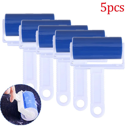 Washable Lint Sticking Roller Dust Cleaner for Clothes Pet Hair Cleaning Reusable Household Dust Wiper Cleaning Tools 1-5PCS
