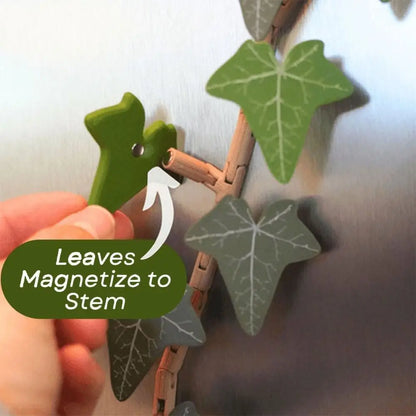 Funny Fridge Magnets English Ivy Fridge Magnet for Fake Ivy Grocery List Home Decor MagnetIvy 3D Printed Magnets for Fridge