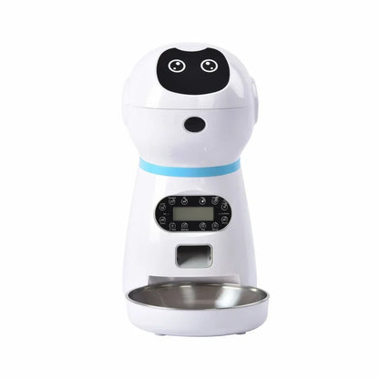 Automatic Dog and Cat Feeder 3.5 Liters Dry Food Dispenser Plus 2L Water Feeder Suitable for Small and Medium Pet Smart Feeders