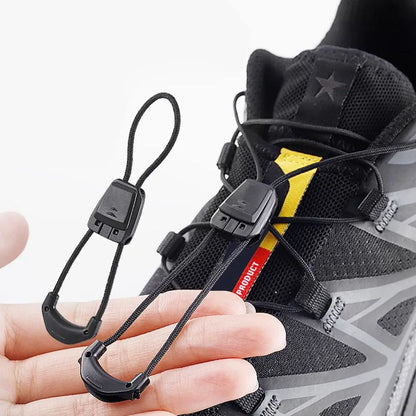 1Pair Without Ties Quick Lace Kit Round Tennis Creative Lazy Shoe Laces Running Sneakers Shoelaces for Salomon Shoe Accessories