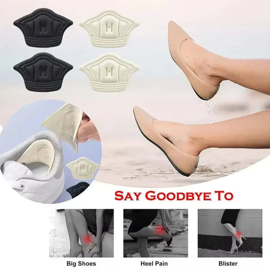 Heel Patch Insole for Summer Womens High Heels With a Larger Or Smaller Heel Pad to Prevent Heel Loss Half Size Pad