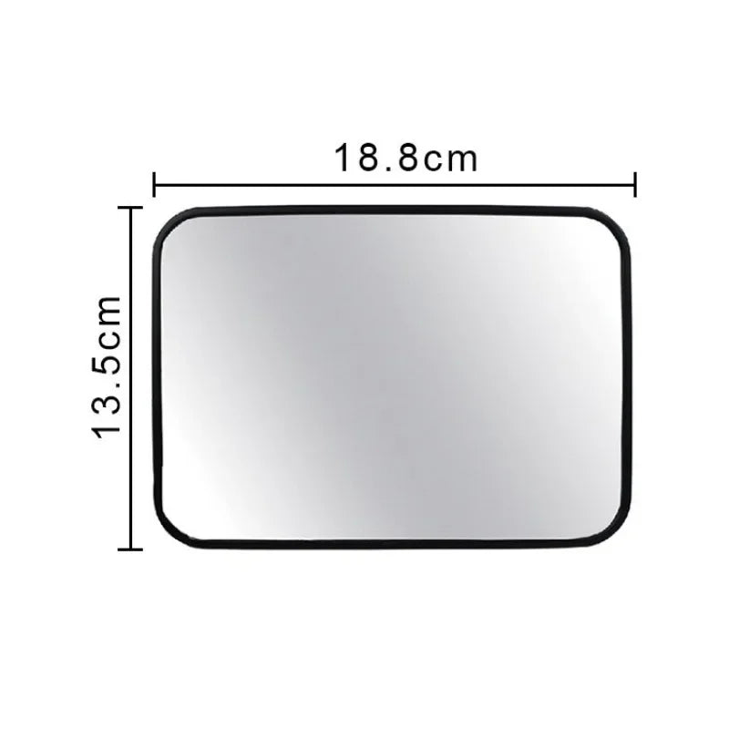 Baby Car Mirror, Safety Car Seat Mirror for Rear Facing Infant with Wide Crystal Clear View, Shatterproof, 360° Rotation