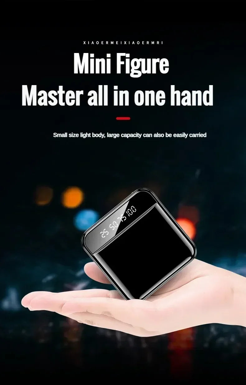 Xiaomi Power Bank 30000mAh Mini Power Bank Pocket Power Bank Small Portable Fast Charging Power Bank Mobile Phone Accessories