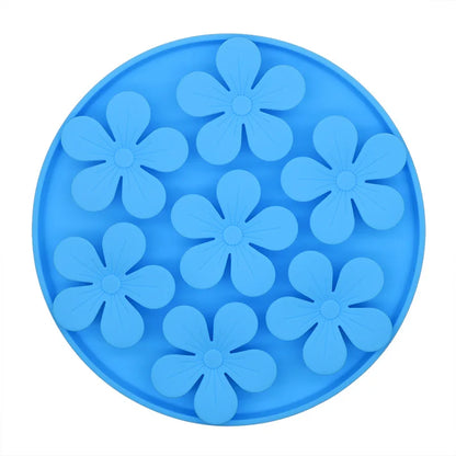 Pet Products Mat For Dogs Cats Slow Food Bowls With Suction Cup Feeding Food Silicone Lick Pad Dog Slow Feeders Treat Dispensing