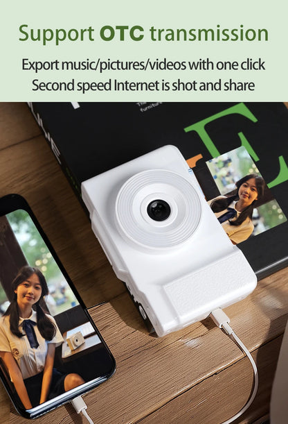 4K Digital Camera 6400w HD Flip Screen Camera Digital Camera Card Camera Shooting Camera Student Entry-level CCD Camera