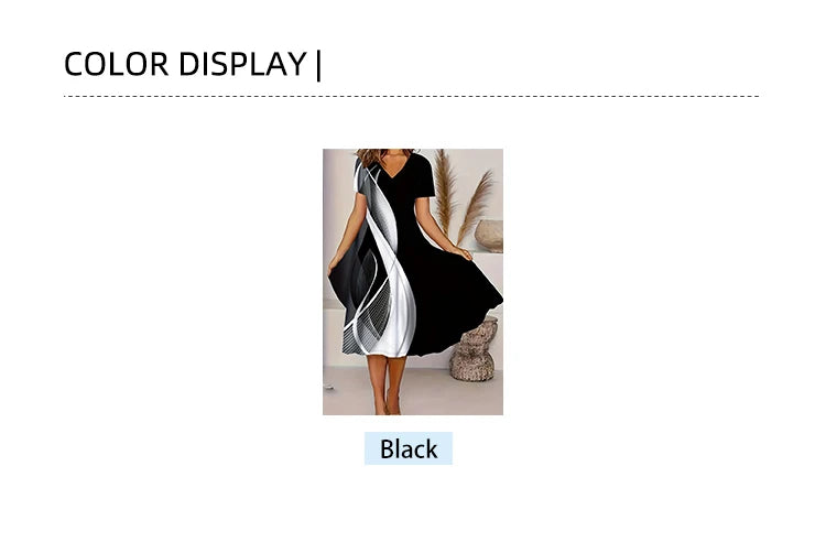 Summer Women's Dresses Beach Casual Sleeveless Maxi Dresses Printed Boho Tank Dresses V Neck Loose Sundresses