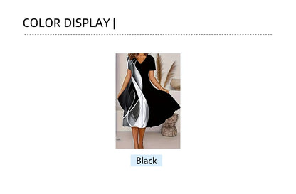 Summer Women's Dresses Beach Casual Sleeveless Maxi Dresses Printed Boho Tank Dresses V Neck Loose Sundresses