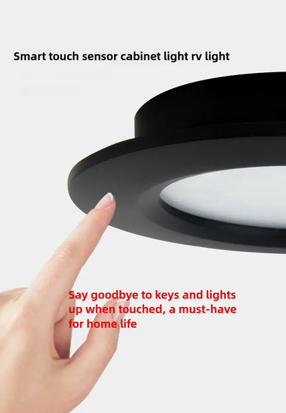 Smart Sensor Cabinet Light Auto Motion Activated LED Closet Lamp Wardrobe Display Light Embedded 12V LED Small Downlight