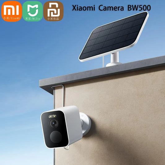Xiaomi Mijia APP IP67 Waterproof 10000mah Battery Smart Outdoor IP Camera 2.5k HD  Wireless Security Infrared Night Vision Cam