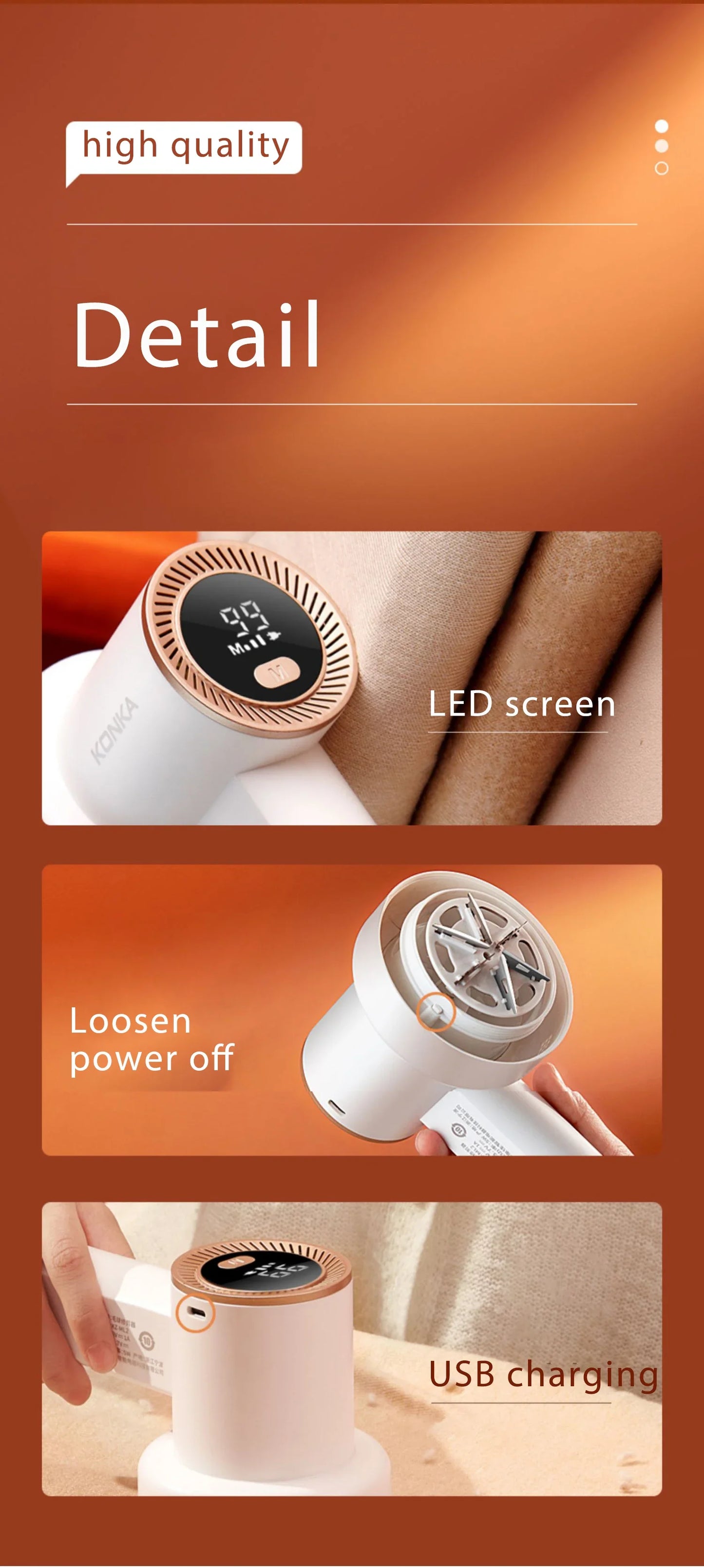 Mi Portable Electric Lint Remover for clothing fuzz Fabric Shaver Removes Lint trimmer sweater shaver lint pellet machine