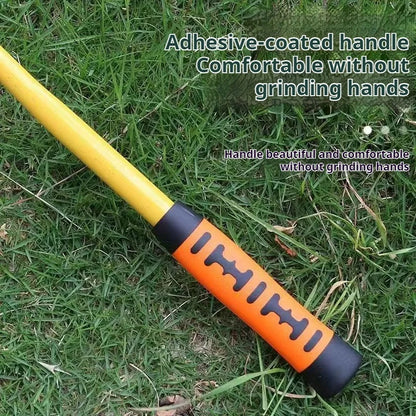 2 in 1 Garden Weeder Rake 4/5/6/11Teeth Agricultural Rake Crescent Shaped Hoe Loosening Soil Digging Agricultural Tool