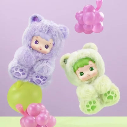 100% Genuine Haci pupu Gummy Bear Series Vinyl Face Blind Box Kawaii Scented Pendant Doll Keychain Decor Sweet Birthday Gift
